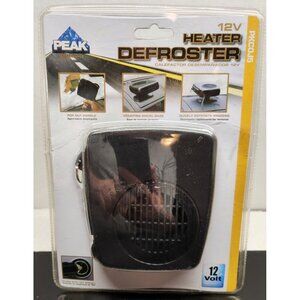 Peak 12V Heater & Defroster With Swivel Base And Pop Out Handle
